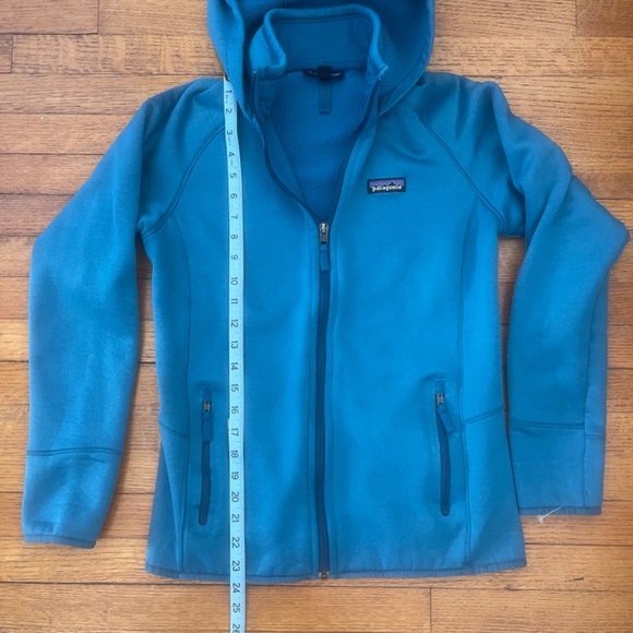 Patagonia Blue Tech Fleece Hoodie  Women's Jacket  Size Med - Picture 5 of 9